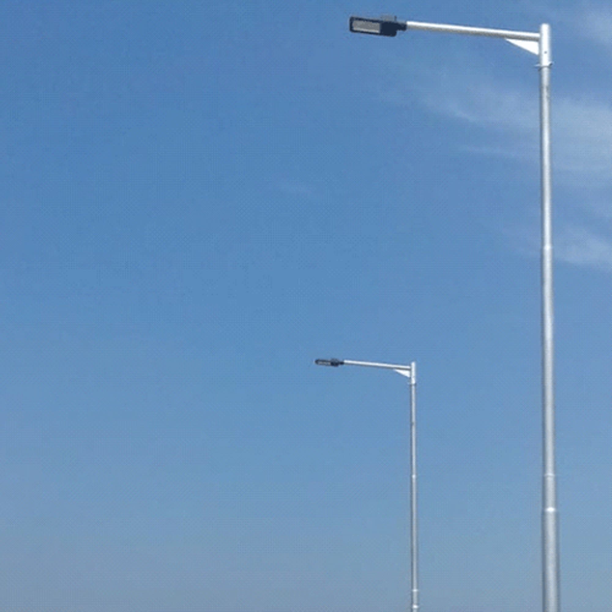 g i highway lighting poles