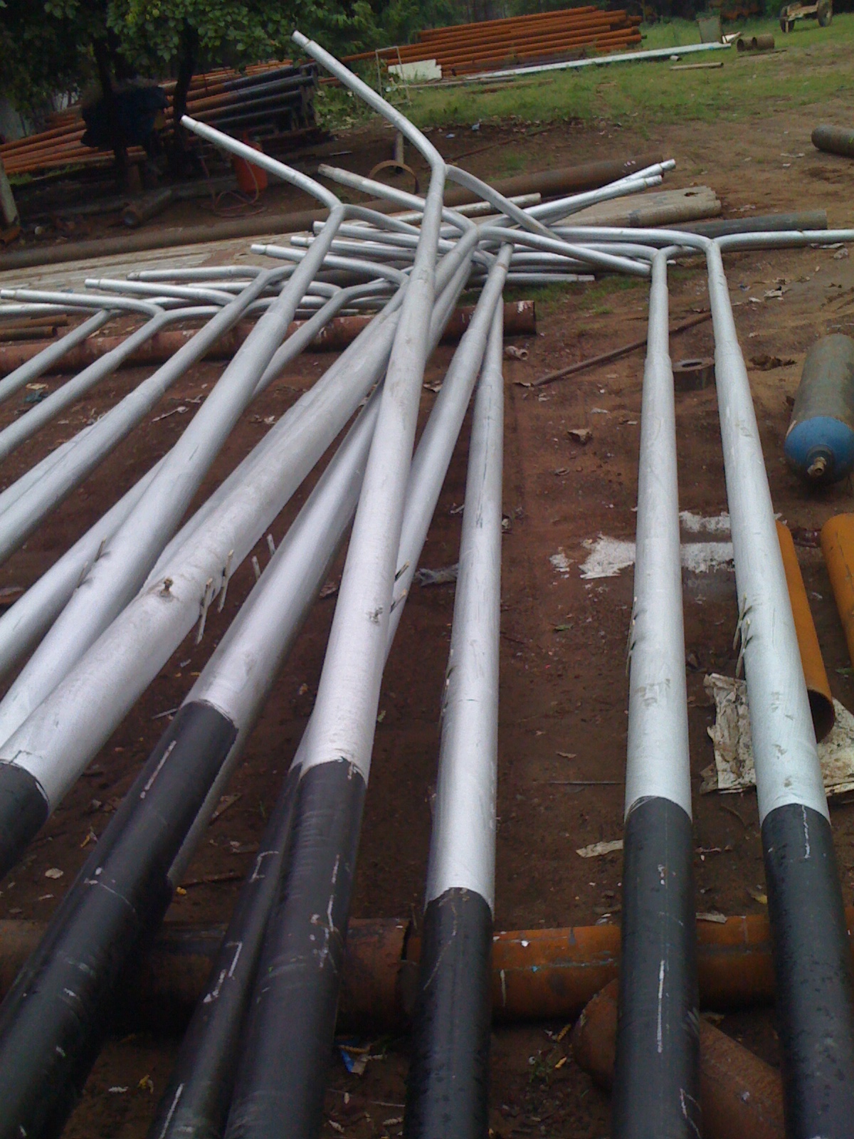 Swaged Steel Tubular Pole